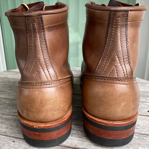 Nicks MTO in Horween Natural Chromexcel