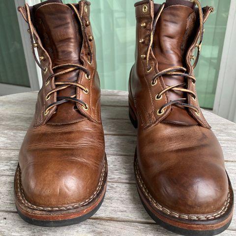 Nicks MTO in Horween Natural Chromexcel