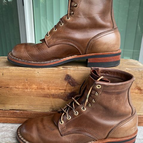 Nicks MTO in Horween Natural Chromexcel