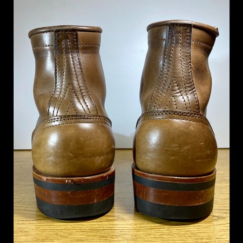 Nicks MTO in Horween Natural Chromexcel