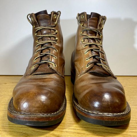 Nicks MTO in Horween Natural Chromexcel