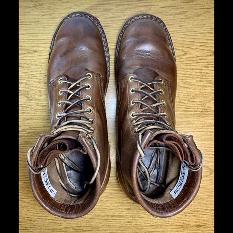 Nicks MTO in Horween Natural Chromexcel