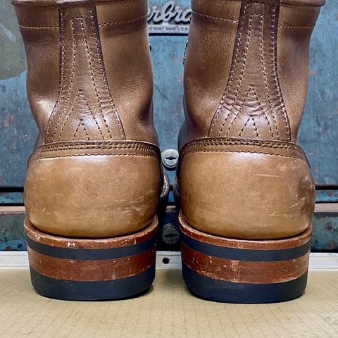 Nicks MTO in Horween Natural Chromexcel
