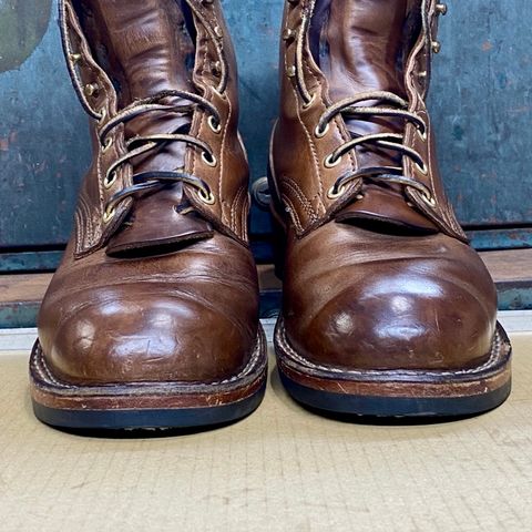 Nicks MTO in Horween Natural Chromexcel