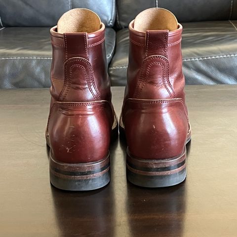 Caswell Garrett in Gallun Burgundy Viking Calf