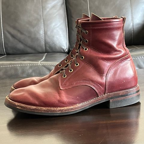 Caswell Garrett in Gallun Burgundy Viking Calf
