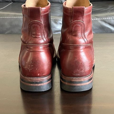 Caswell Garrett in Gallun Burgundy Viking Calf