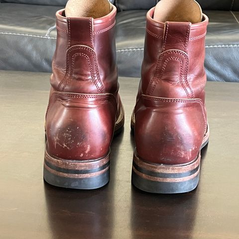 Caswell Garrett in Gallun Burgundy Viking Calf