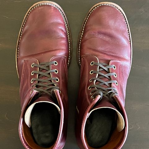 Caswell Garrett in Gallun Burgundy Viking Calf
