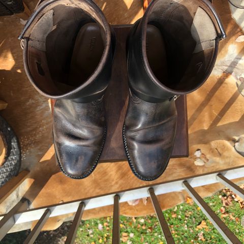 Viberg Engineer in Maryam Black Horsebutt