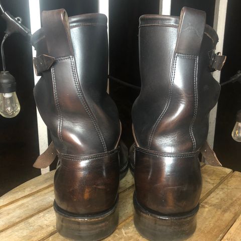 Viberg Engineer in Maryam Black Horsebutt