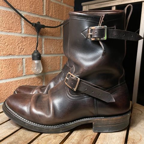 Viberg Engineer in Maryam Black Horsebutt