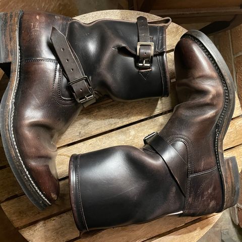 Viberg Engineer in Maryam Black Horsebutt