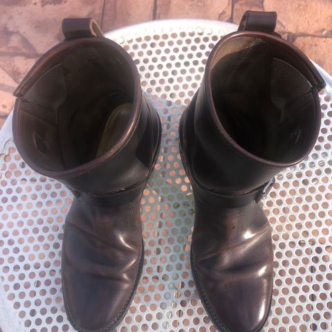 Viberg Engineer in Maryam Black Horsebutt