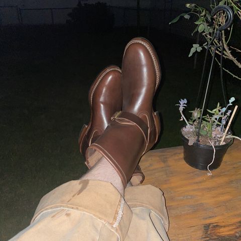 Viberg Engineer in Horween Brown Chromexcel Horsebutt