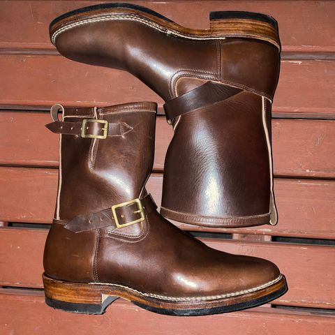 Viberg Engineer in Horween Brown Chromexcel Horsebutt