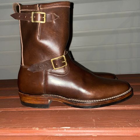 Viberg Engineer in Horween Brown Chromexcel Horsebutt