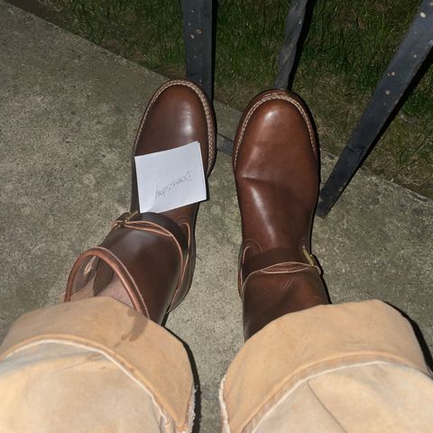 Viberg Engineer in Horween Brown Chromexcel Horsebutt