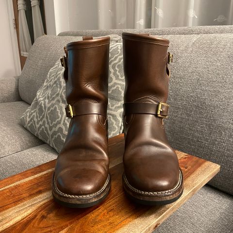 Viberg Engineer in Horween Brown Chromexcel Horsebutt