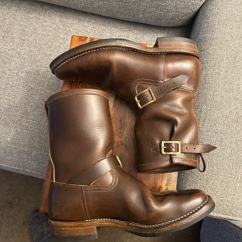 Viberg Engineer in Horween Brown Chromexcel Horsebutt
