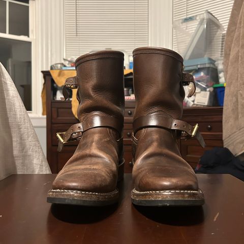 Viberg Engineer in Horween Brown Chromexcel Horsebutt