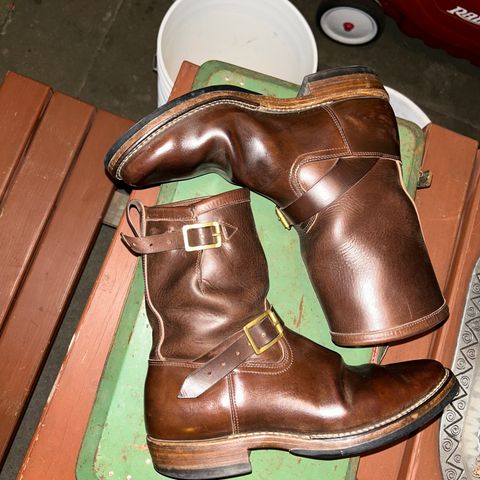 Viberg Engineer in Horween Brown Chromexcel Horsebutt