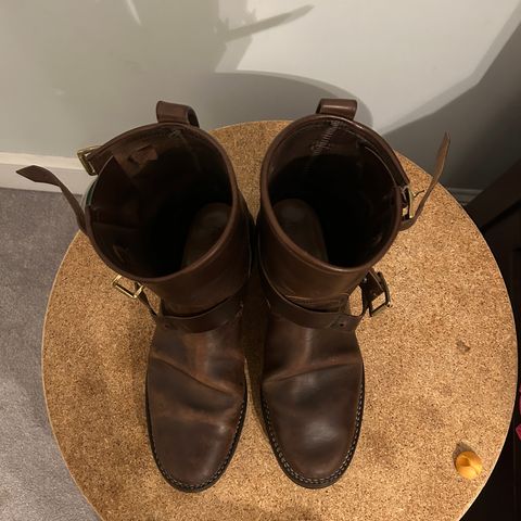Viberg Engineer in Horween Brown Chromexcel Horsebutt