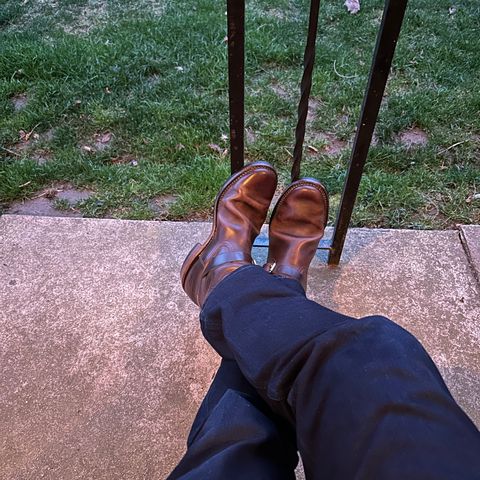 Viberg Engineer in Horween Brown Chromexcel Horsebutt