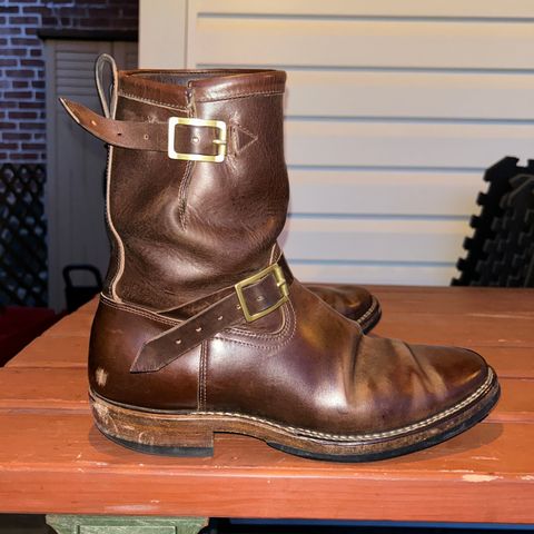 Viberg Engineer in Horween Brown Chromexcel Horsebutt