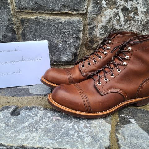 Red Wing Iron Ranger in S.B. Foot Amber Harness