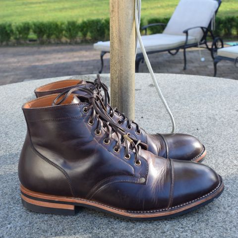 Midas Service Boot in Indonesian Dark Brown Pull Up
