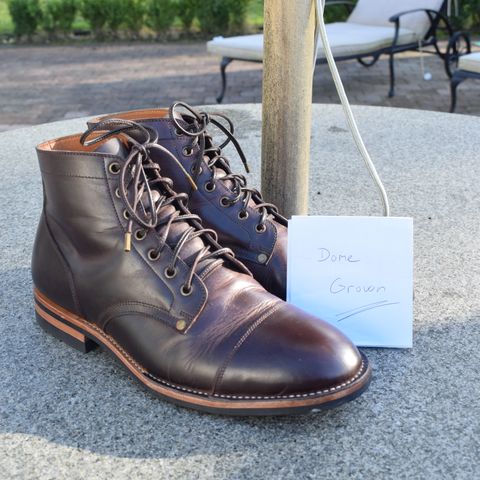 Midas Service Boot in Indonesian Dark Brown Pull Up