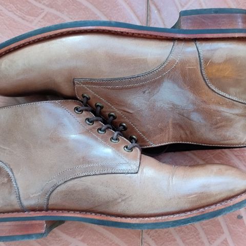BLKBRD Walburg 5-Eyelet Chukka Boot in Horween Natural Chromexcel