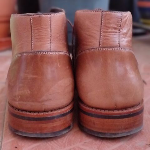 BLKBRD Walburg 5-Eyelet Chukka Boot in Horween Natural Chromexcel