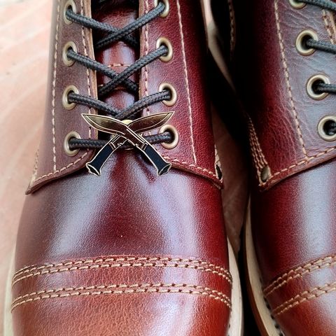 Craft & Glory Gurkha Boots in Full Grain Buffalo Leather Saddle Tan