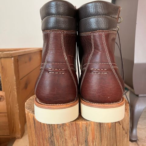 Grant Stone Field Boot in Seidel Walnut Bison