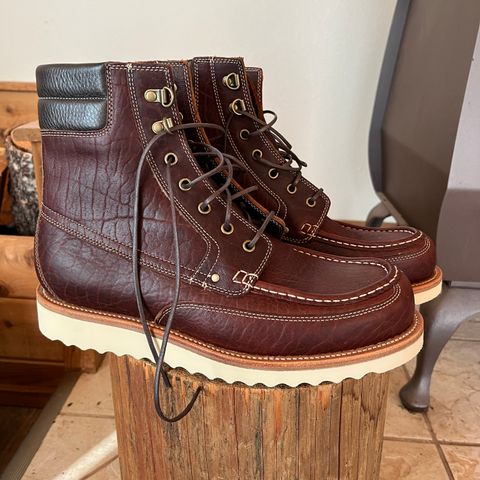 Grant Stone Field Boot in Seidel Walnut Bison