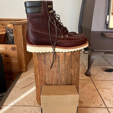 Grant Stone Field Boot in Seidel Walnut Bison