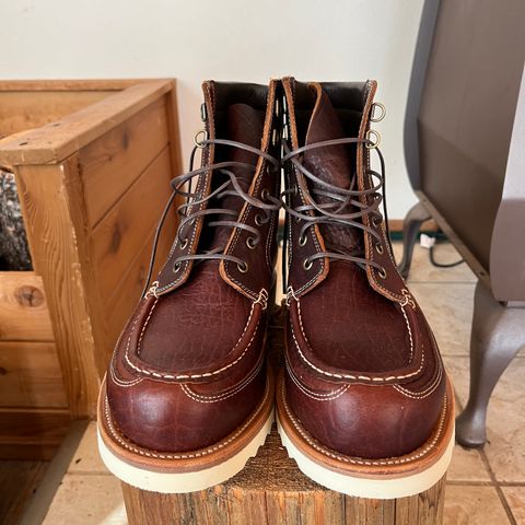Grant Stone Field Boot in Seidel Walnut Bison