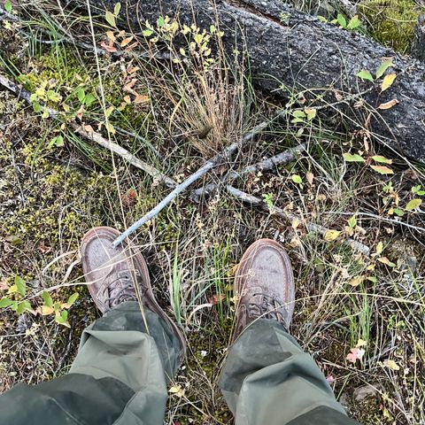 Grant Stone Field Boot in Seidel Walnut Bison
