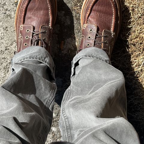 Grant Stone Field Boot in Seidel Walnut Bison