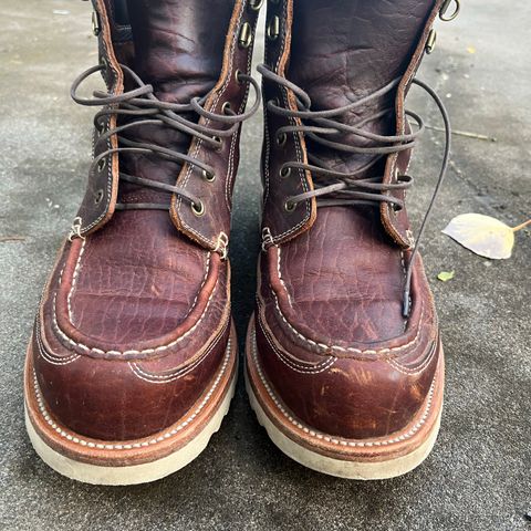 Grant Stone Field Boot in Seidel Walnut Bison