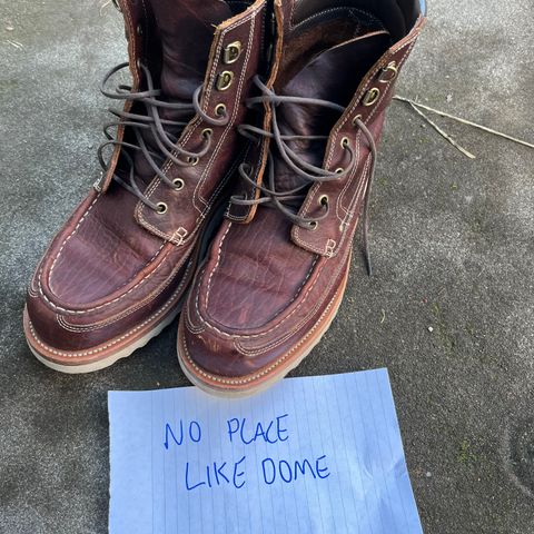 Grant Stone Field Boot in Seidel Walnut Bison
