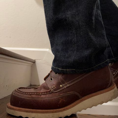 Grant Stone Field Boot in Seidel Walnut Bison