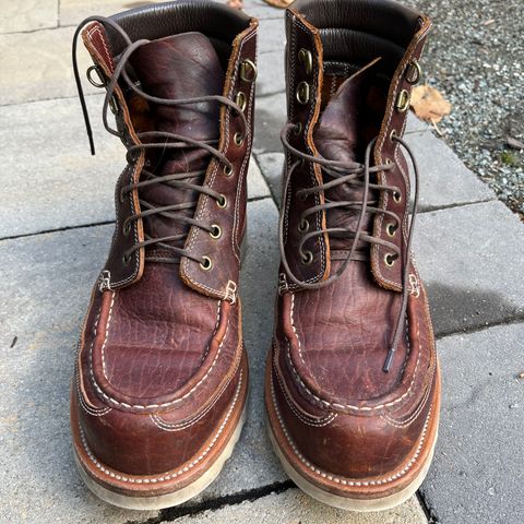 Grant Stone Field Boot in Seidel Walnut Bison