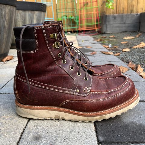 Grant Stone Field Boot in Seidel Walnut Bison