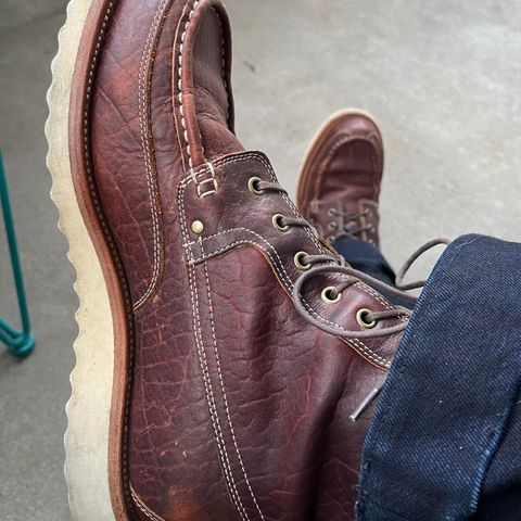 Grant Stone Field Boot in Seidel Walnut Bison