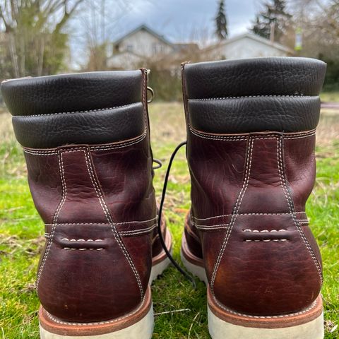 Grant Stone Field Boot in Seidel Walnut Bison