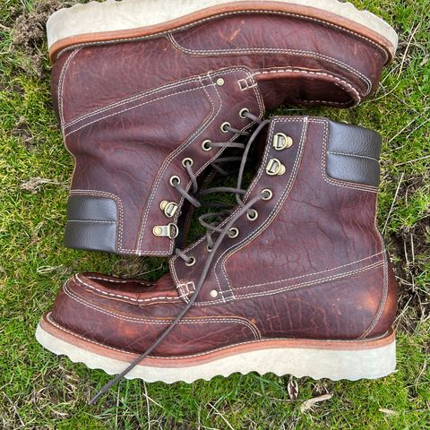 Grant Stone Field Boot in Seidel Walnut Bison