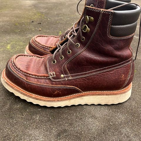 Grant Stone Field Boot in Seidel Walnut Bison